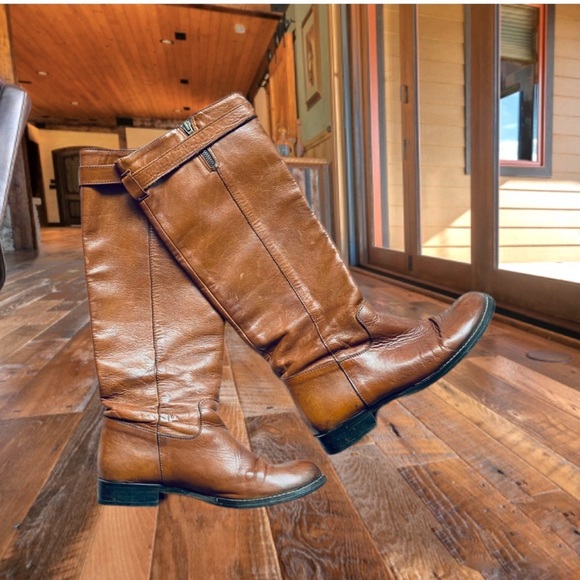 Riding Boots Italian Made Imported 100% Genuine Leather - Picture 10 of 16